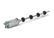 WRA-E - Magnetostriktive Fortschrittliche kontaktlose - Stabbauform mit Gewinde AISI 316 – Ethercat-Ausgang