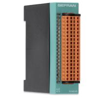 R-MIXR - Modul mit 8 Eingängen + 8 Digitalausgängen / 4 Relais + 4 Eingängen + 2 Analogausgängen 16 Bit + 2 Stromwandlereingängen