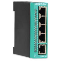 SW5-SA - Ethernet-Switch-Modul mit eigener Spannungsversorgung - Befestigung auf DIN-Schiene