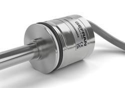 RK-2 - Magnetostriktive Kompakte kontaktloses – Stabbauform mit Flansch AISI 316 – Analogausgang