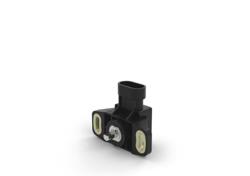 GR3P - Hall-Effekt-Winkelsensor mit Welle und Superseal 3P AMP-Anschluss, eine Umdrehung