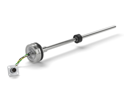 RK-5 - Magnetostriktive kontaktloses – Stabbauform mit Flansch AISI 316 – Analogausgang