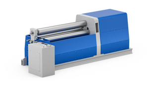 Blechbiegemaschine (Walzenrichtmaschine)