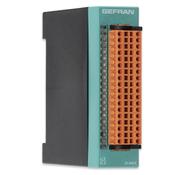 Modulares Remote I/O - Modul mit 8 Digitaleingängen + 8 Digitalausgängen + 4 Analogeingängen + 2 Analogausgängen 16 Bit + 2 Stromwandlereingängen