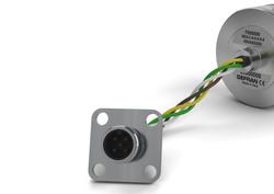 RK-5 C - Magnetostriktive kontaktloses  – Stabbauform mit Flansch AISI 316 – Analogausgang